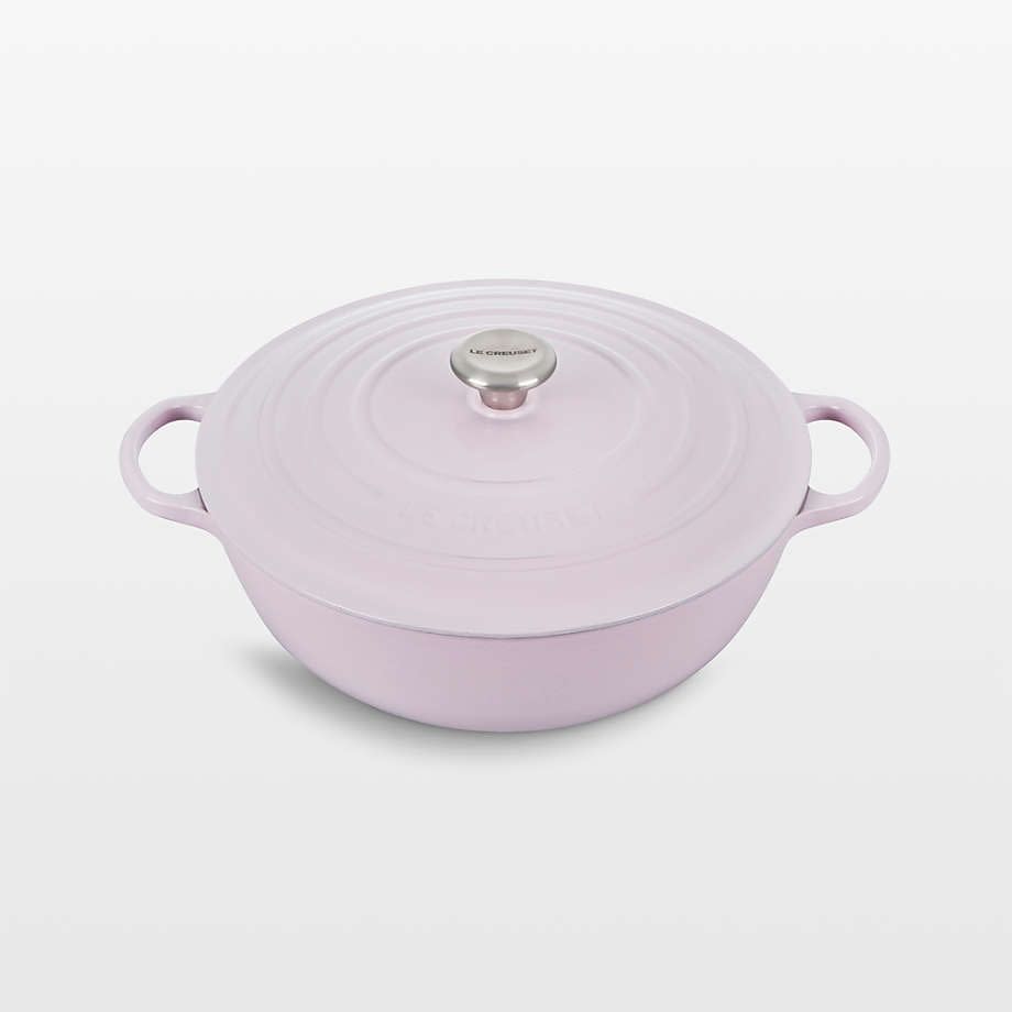 <p><a href="https://go.redirectingat.com?id=74968X1596630&url=https%3A%2F%2Fwww.crateandbarrel.com%2Fle-creuset-signature-shallot-7.5-qt.-enameled-cast-iron-chef-oven%2Fs552991&sref=https%3A%2F%2Fwww.harpersbazaar.com%2Ffashion%2Ftrends%2Fg44744550%2Fbazaar-nice-saves-august-9-2023%2F" rel="nofollow noopener" target="_blank" data-ylk="slk:Shop Now;elm:context_link;itc:0;sec:content-canvas" class="link ">Shop Now</a></p><p>Signature 7.5-Qt. Enameled Cast Iron Chef Oven</p><p>$300.00</p><p>crateandbarrel.com</p><span class="copyright">Crate & Barrel</span>