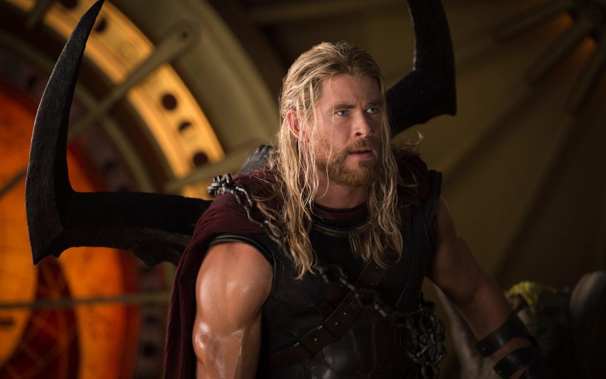 Disney owns the Marvel Studios, behind the film "Thor: Ragnarok" starring Chris Hemsworth - Film Stills 