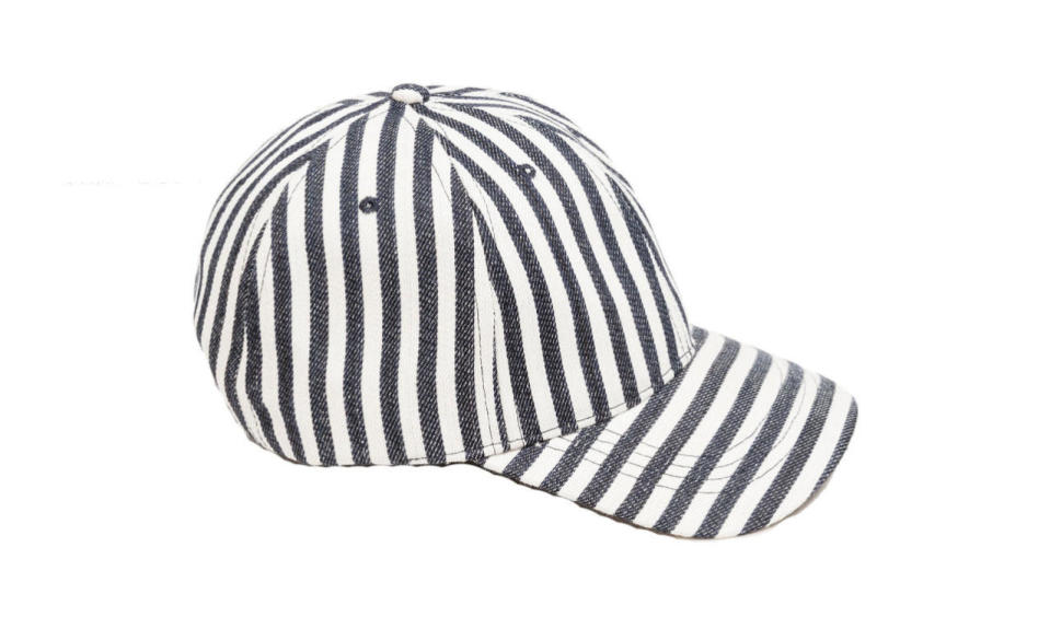 Zara Striped Visor