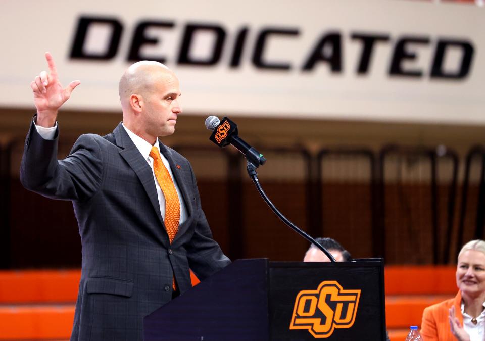 New OSU men's basketball coach Steve Lutz faces an uphill battle rebuilding the Cowboys in the nation's toughest conference.