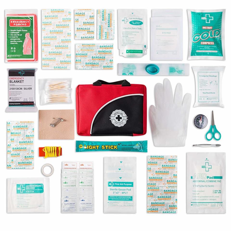 First Aid Kit- 150 piece (Photo: Amazon)