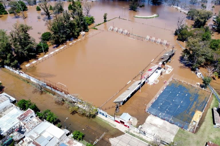 La ciudad de Concordia fue la más afectada por la crecida del río Uruguay