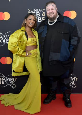 <p>Unique Nicole/Getty</p> Victoria Monét and Jelly Roll