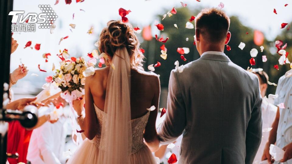 許多女生憧憬結婚典禮。（示意圖／shutterstock達志影像）