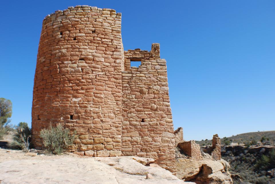 Hovenweep Castle is one of the best remaining structures where ancestors of today’s Pueblo Indigenous Tribes lived more than 700 years ago. | Elizabeth Arave, Deseret News