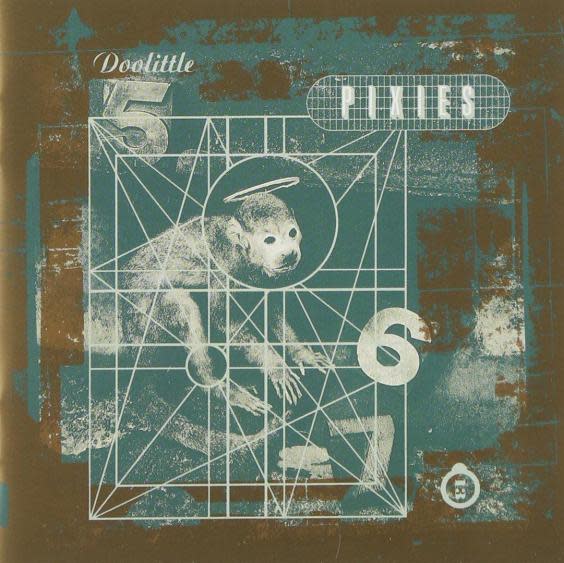 Artwork for Pixies 1989 album 'Doolittle' (4AD)