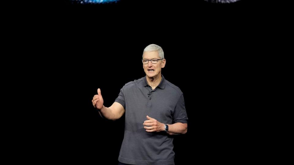 Apple-CEO Tim Cook. (Bild: dpa)