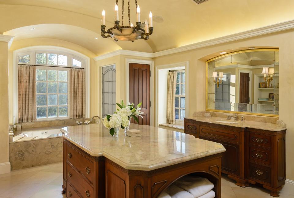 <p>The master bathroom is absolutely massive. (Allie Beth Allman & Associates) </p>