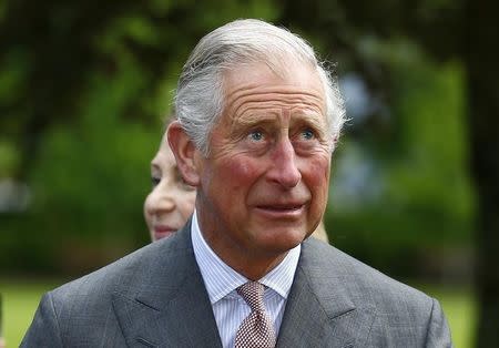 Britain's Prince Charles arrives at the National University of Ireland in Galway, Ireland May 19, 2015. REUTERS/Darren Staples