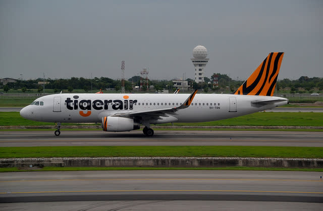 <p>No. 5 most punctual airline: Tigerair Singapore<br>OTP Rating: 89.69<br>(<a rel="nofollow noopener" href="https://www.flickr.com/photos/awilson154/" target="_blank" data-ylk="slk:Alec Wilson;elm:context_link;itc:0;sec:content-canvas" class="link ">Alec Wilson</a> / Flickr) </p>