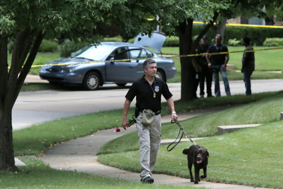 St. Louis-area officer shot in traffic stop