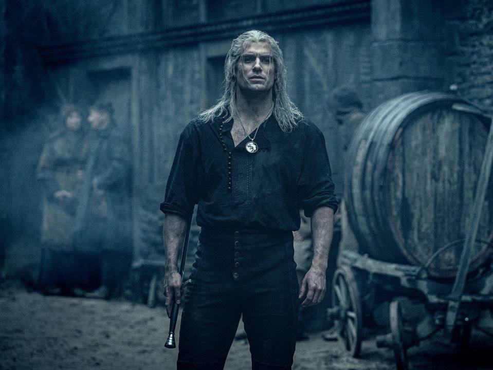 Henry Cavill as Geralt of Rivia on "The Witcher."