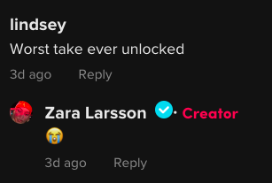   @zaralarsson/ tiktok.com