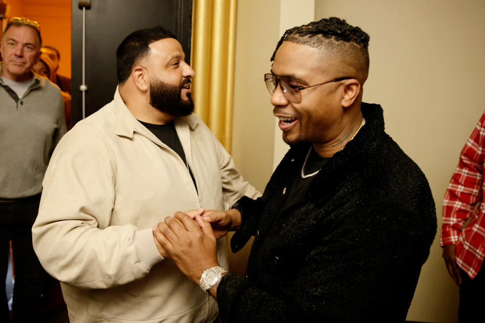 DJ Khaled and Nas