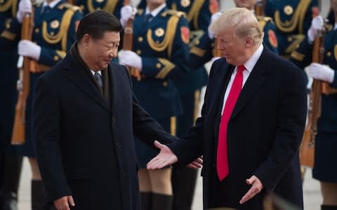 Xi Jinping and Donald Trump - Credit: Getty