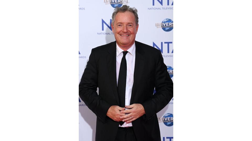 Piers Morgan in a tuxedo