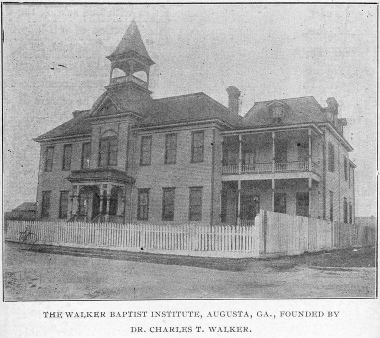 Walker Baptist Institute. <em>Courtesy: New York Public Library Digital Collection.</em>