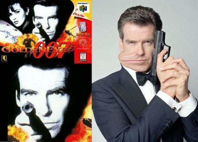 pierce brosnan goldeneye n64