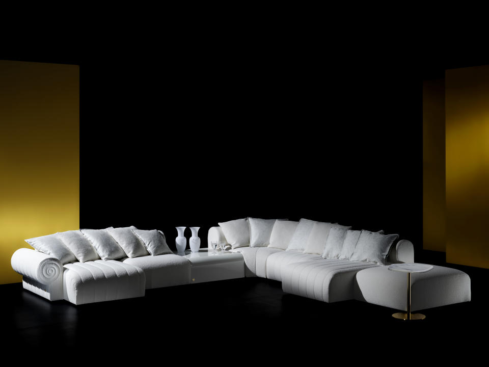 Versace Home's Zensational sofa.