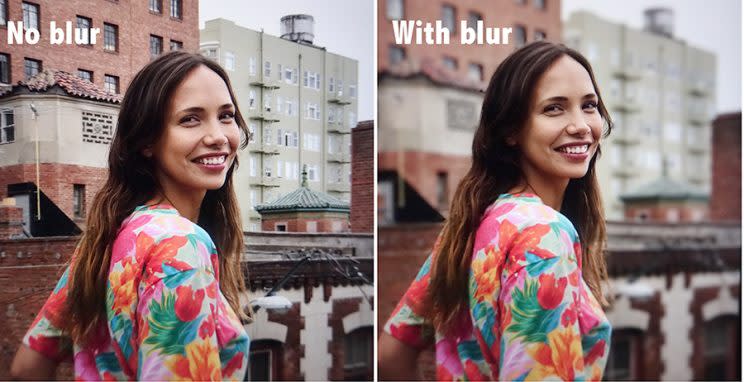 In October, the iPhone 7 Plus will gain a filter that simulates a blurry background.