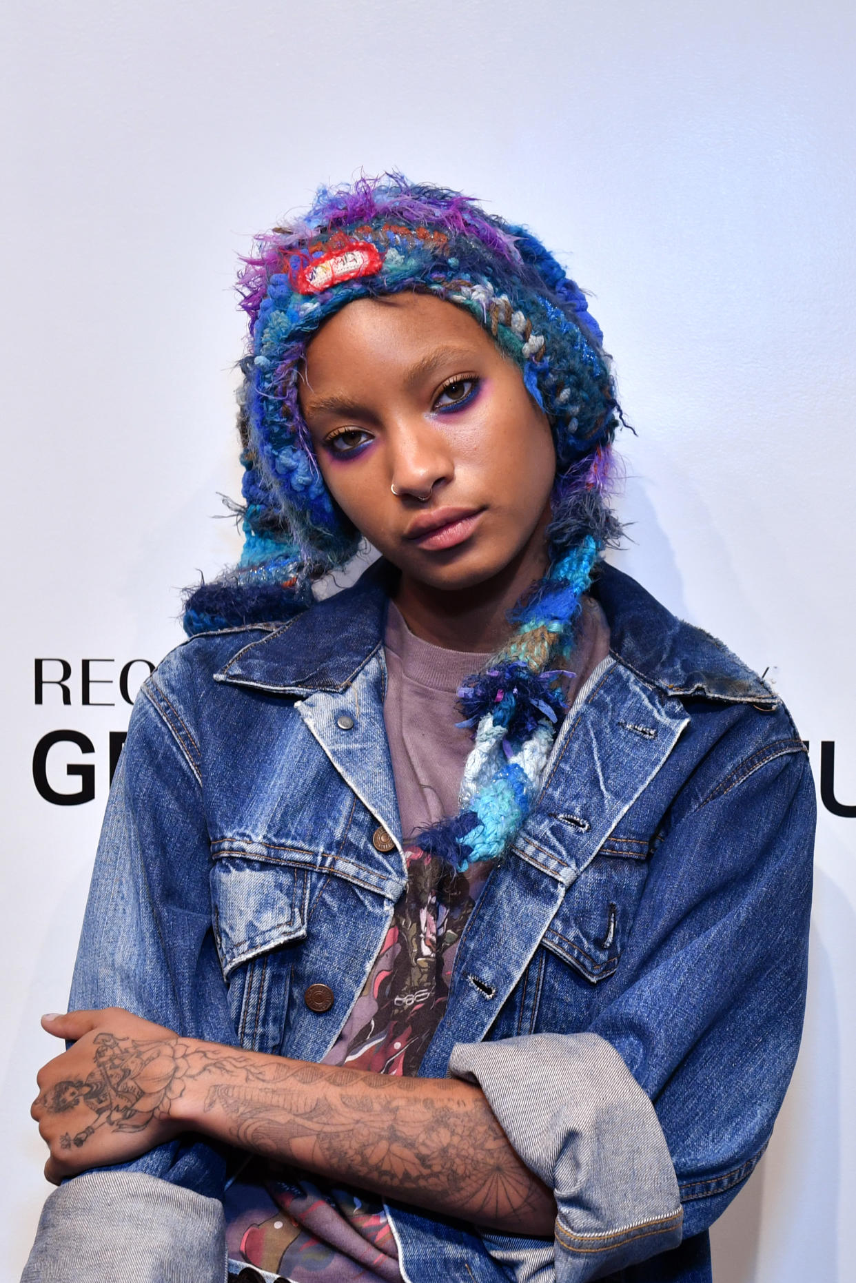 Willow Smith poses at The Drop: WILLOW event at the Grammy Museum. (Photo: Sarah Morris/Getty Images for The Recording Academy)