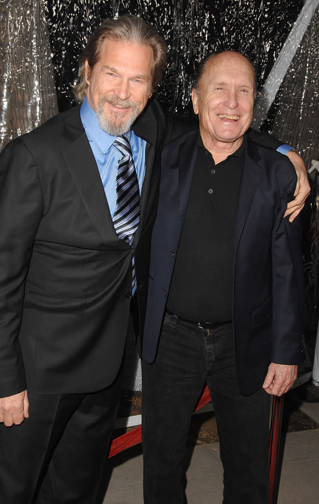 Crazy Heart LA Premiere 2009 Jeff Bridges Robert Duvall