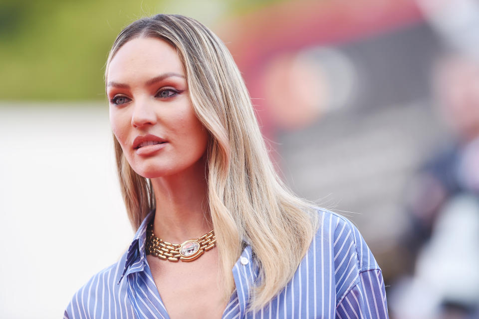 Candice Swanepoels Auftritt in Venedig löste Diskussionen aus (Bild: Getty Images)