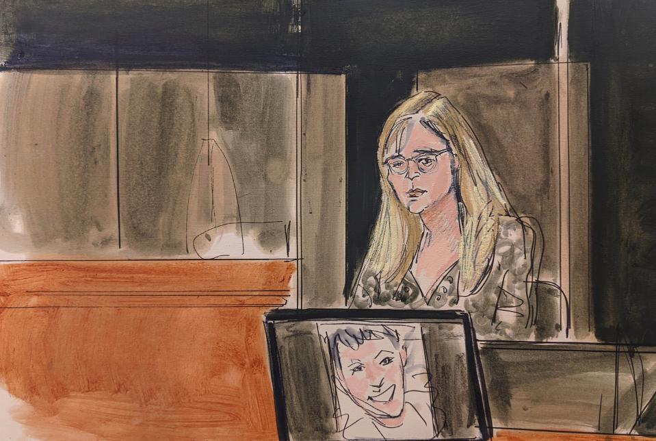 Annie Farmer’s testimony showed “strikingly similar patterns of behaviour” that bolstered the evidence of other victims, one legal analyst said (Copyright 2021 The Associated Press. All rights reserved)