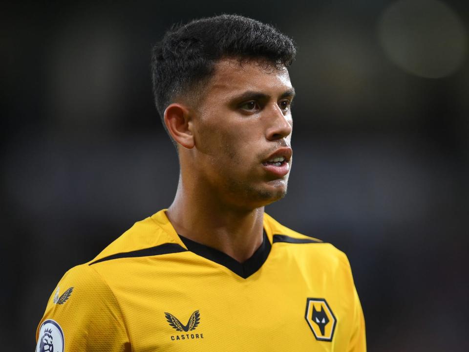 Matheus Nunes of Wolverhampton Wanderers looks on during the Premier League match between AFC Bournemouth and Wolverhampton Wanderers at Vitality Stadium.