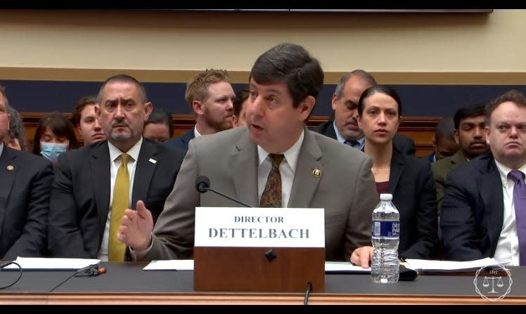 ATF Director Steven Dettelbach testifies at the U.S. House Judiciary Committee April 26, 2023.