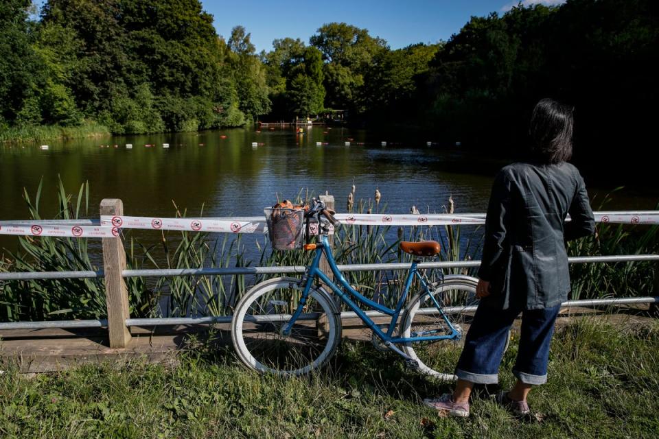 The mixed swimming pond at Hampstead Heath (Getty Images)