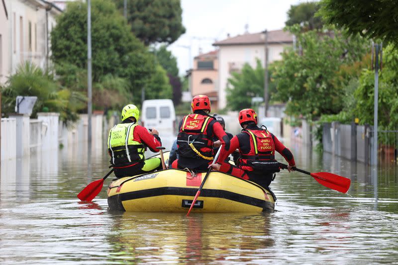 Aftermath of deadly floods in northern Italy