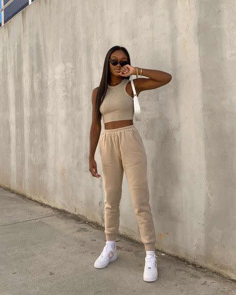 These Adorable Sweatpants Outfits Prove That Jeans Are Officially Cancelled