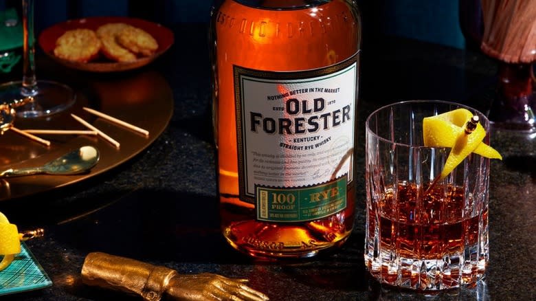 Bottle of Old Forester Rye