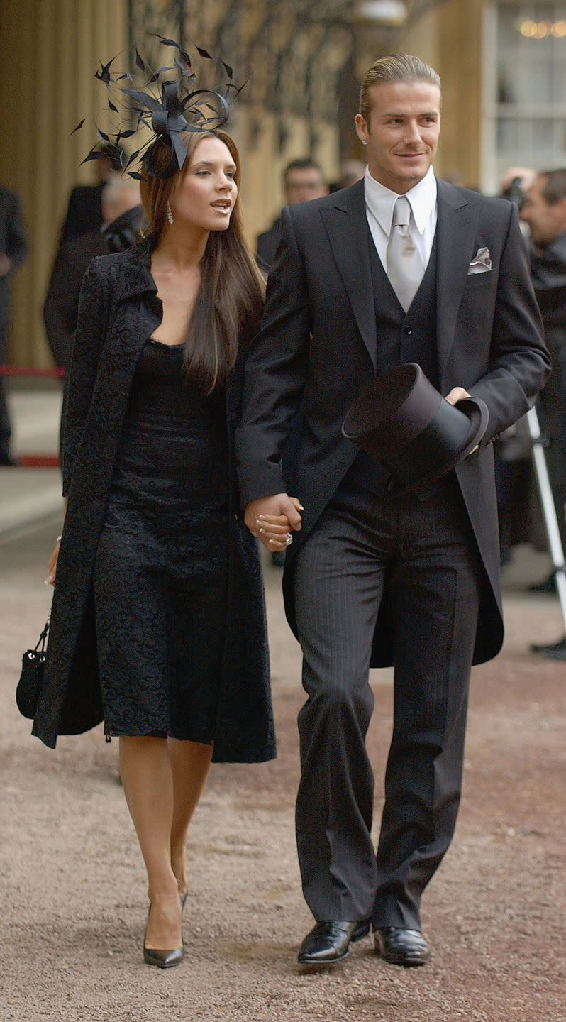 2003: David and Victoria Beckham