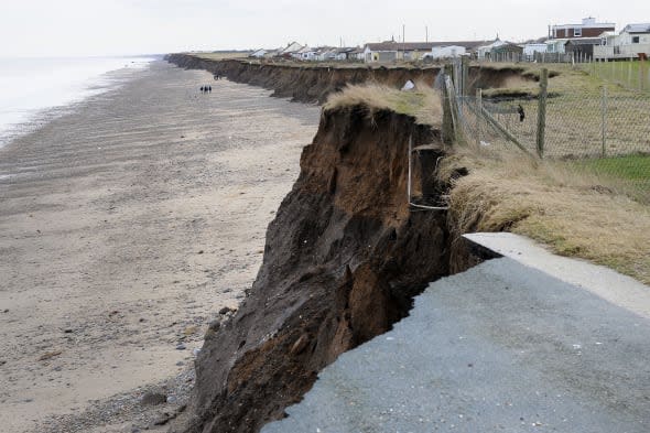 Homes to vanish in coastal erosion