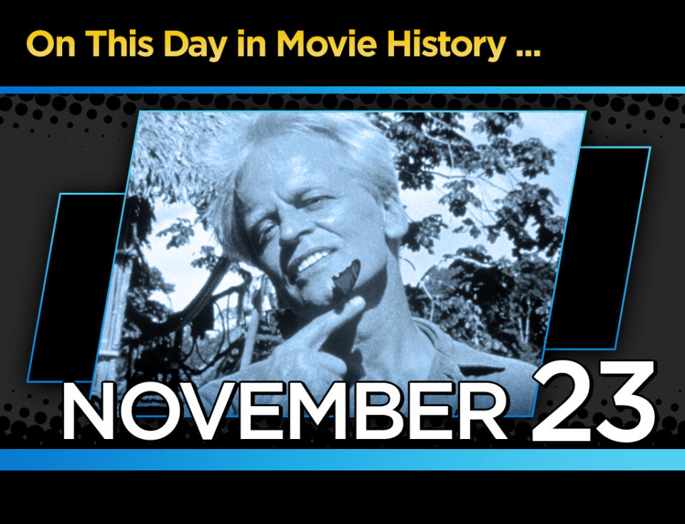 on this day in movie history november 23 title card
