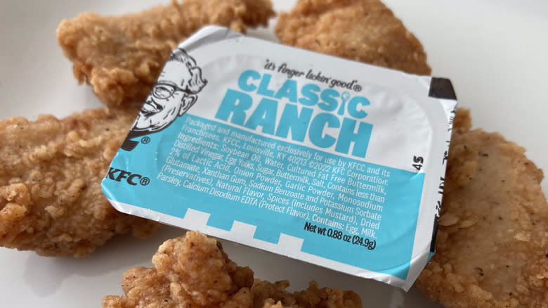 classic ranch sauce from KFC