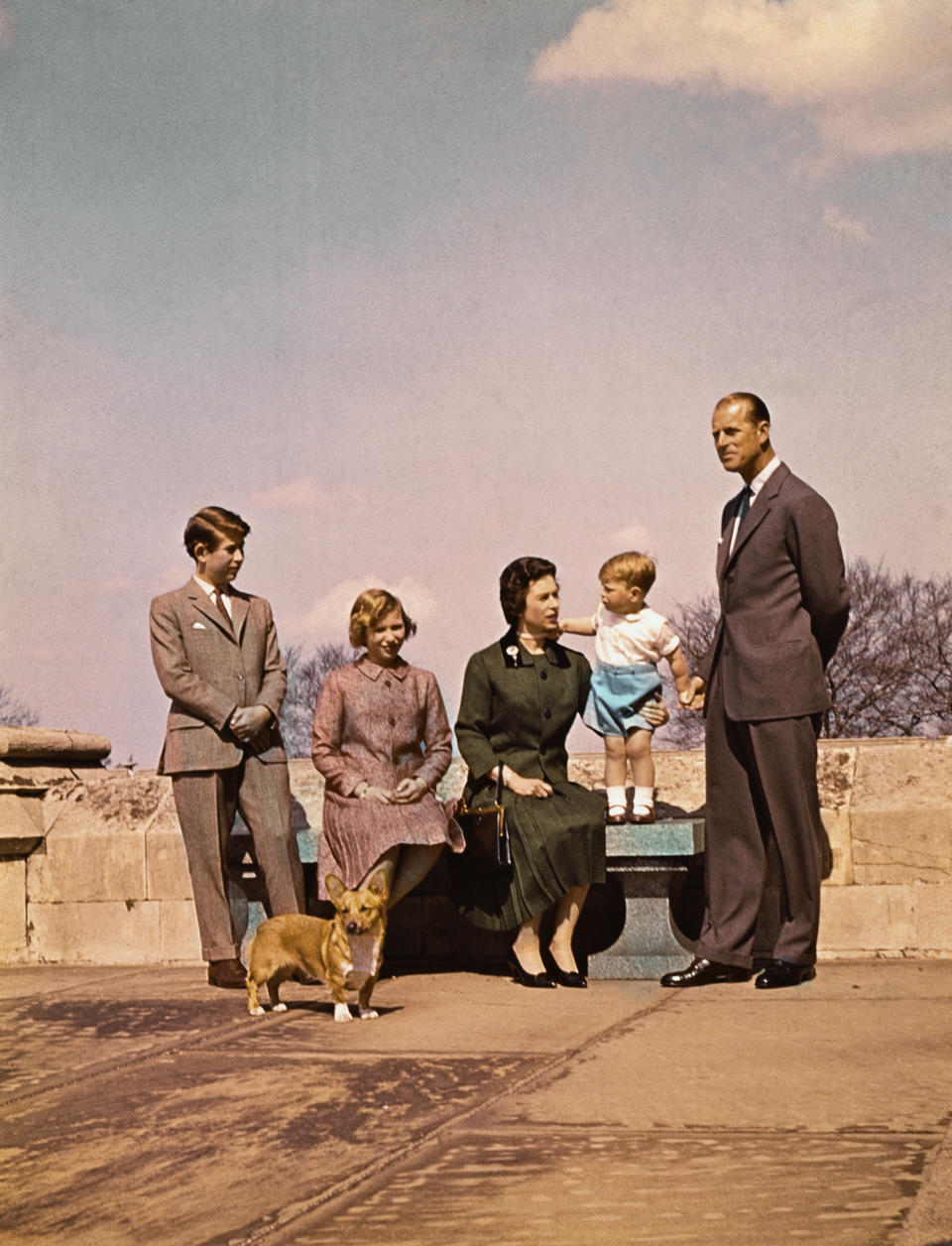 Queen Elizabeth and family at Balmoral