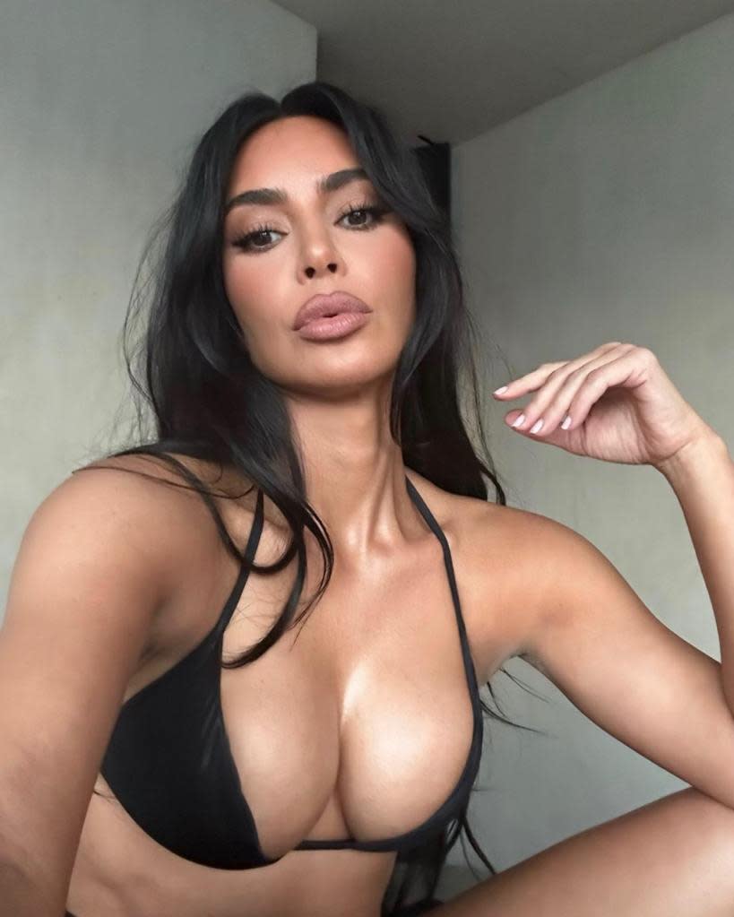 Kim Kardashian previously said the pair’s feud was over. Kim Kardashian / Instagram