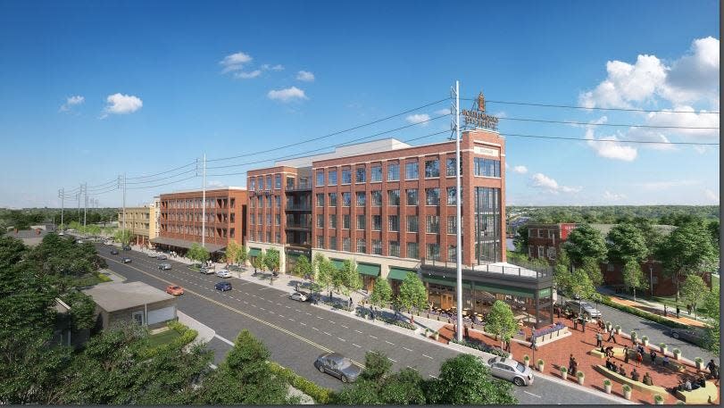 The Lumina Foundation is planning to build a new anchor headquarters in the Bottleworks District.