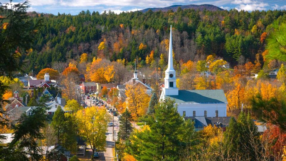 Fall in Stowe, Vermont