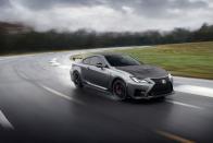 <p>Along with the same refreshed front- and rear-end styling as <a rel="nofollow noopener" href="https://www.caranddriver.com/news/a22674026/2019-lexus-rc-coupe-update-styling/" target="_blank" data-ylk="slk:the non-F RC coupe;elm:context_link;itc:0;sec:content-canvas" class="link ">the non-F RC coupe</a>, the 2020 RC F gets some chassis tweaks, a new harder-core Track Edition model, and a slight retuning of the standard 5.0-liter V-8 engine and eight-speed automatic transmission.</p>