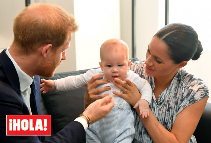 Harry, Meghan y Archie