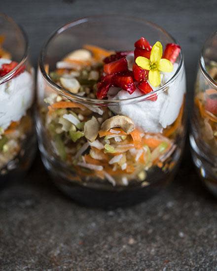 <p>Breakfast Parfait with Coconut Cream</p>