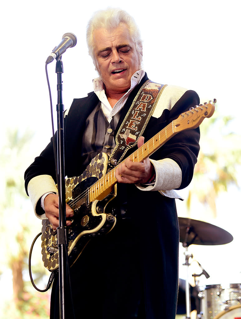 Dale Watson performs onstage during 2016 Stagecoach California’s Country Music Festival at Empire Polo Club on April 29, 2016 in Indio, California. (Photo: Frazer Harrison/Getty Images)