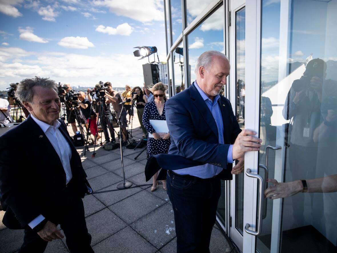 Former B.C. premier John Horgan is pictured in Vancouver on June 18, 2019. (Ben Nelms/CBC - image credit)