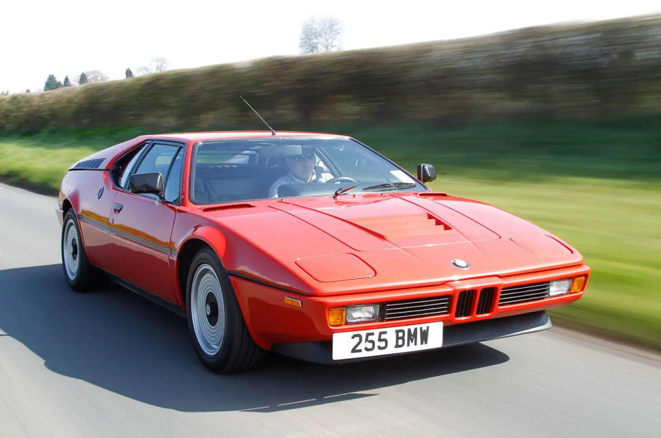 <p>The M1 was almost as shocking, to those easily shocked, as the 700 had been nearly 20 years earlier. Its <strong>3.5-litre</strong> straight-six engine was mounted between the occupants and the rear axle, a layout BMW had never used before and would not return to until the <strong>i8</strong> was introduced in 2014.</p><p><strong>460</strong> road-going examples were built, and many were used for racing, including the ProCar Championship (won by <strong>Niki Lauda</strong> in 1979 and <strong>Nelson Piquet</strong> in 1980), in which only M1s were allowed to compete.</p>