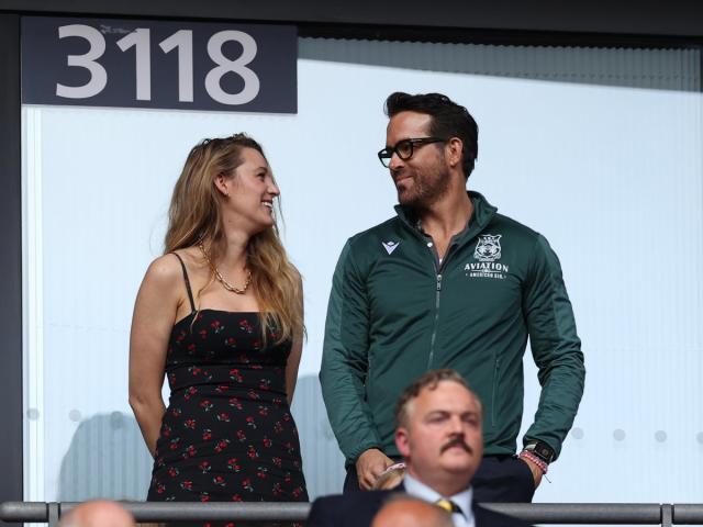 Ryan Reynolds Jokingly Told Wrexham Player To ‘put A Shirt On Around Wife Blake Lively 