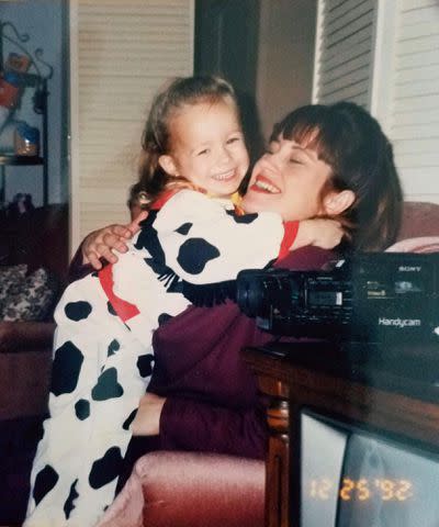 <p>Brie Larson Instagram</p> Brie Larson and her mom Heather Desaulniers.